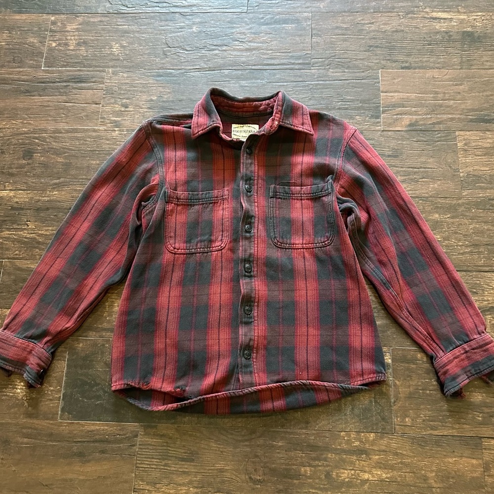 High Sierra Shirt for Men in Red & Black